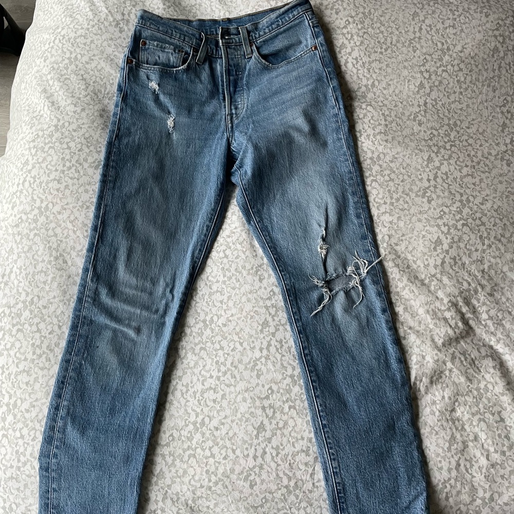 Levi 501 Skinny size 26Wx28L